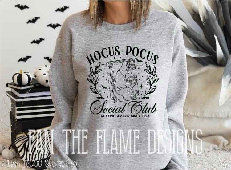 Hocus Pocus Social Club tee/sweatshirt