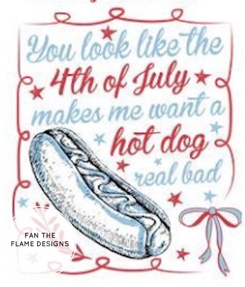 You look like the 4th of July