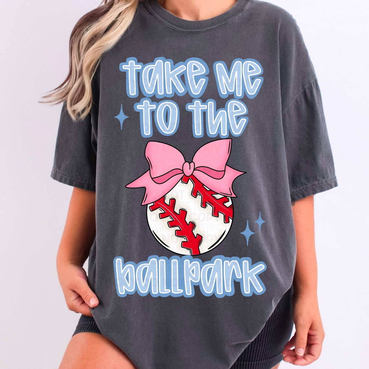 Take me to the ballpark tee/tank