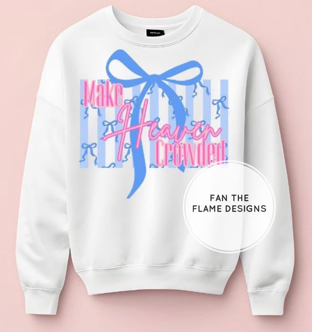 Make Heaven Crowded Bow Short/Long/Sweatshirt