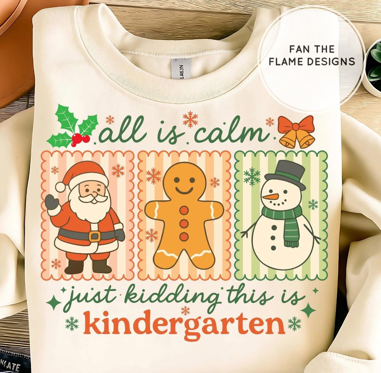 All is calm J/k this is kindergarten Short/Long/Sweatshirt