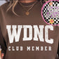 We do not care club tee/tank