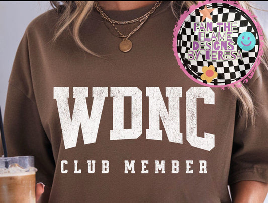 We do not care club tee/tank