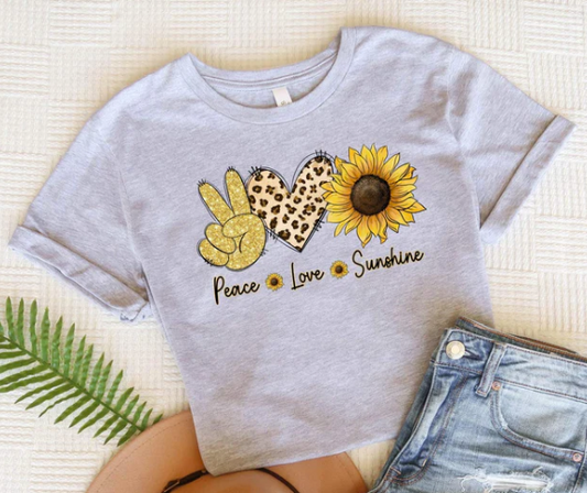 Peace Love Sunshine Tee