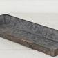 Antique Pewter Metal Rectangle Tray