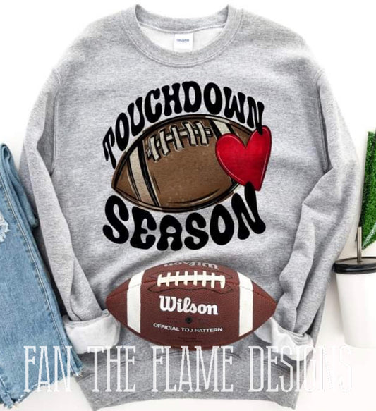 Touchdown Season tee/sweatshirt