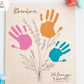 Mothers Day Wooden Handprint Art