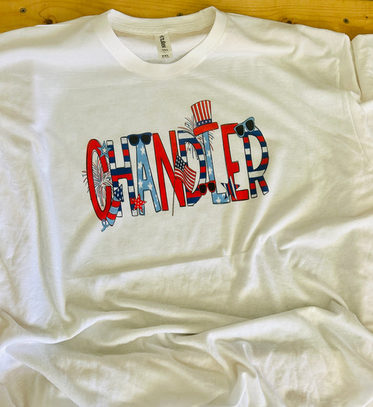 Personalized 4th of July Tee/Sweatshirt