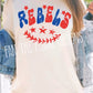 Rebel Baseball/Football tee/sweatshirt