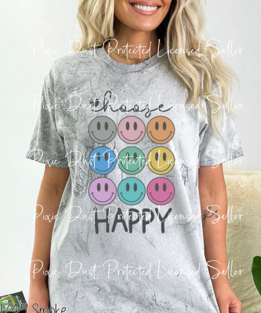 Choose Happy Tee