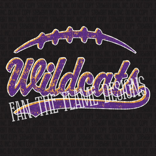 Retro Wildcats tee/sweatshirt