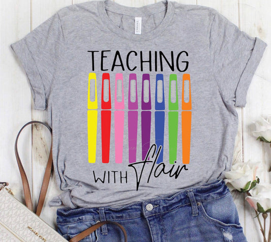 Teaching with Flair Tee