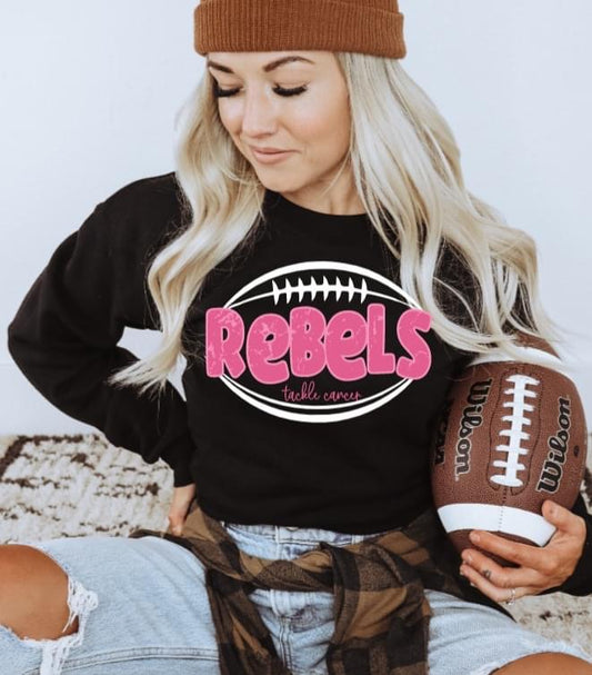 Rebels Tackle Cancer Youth/Adult Tee/Sweatshirt