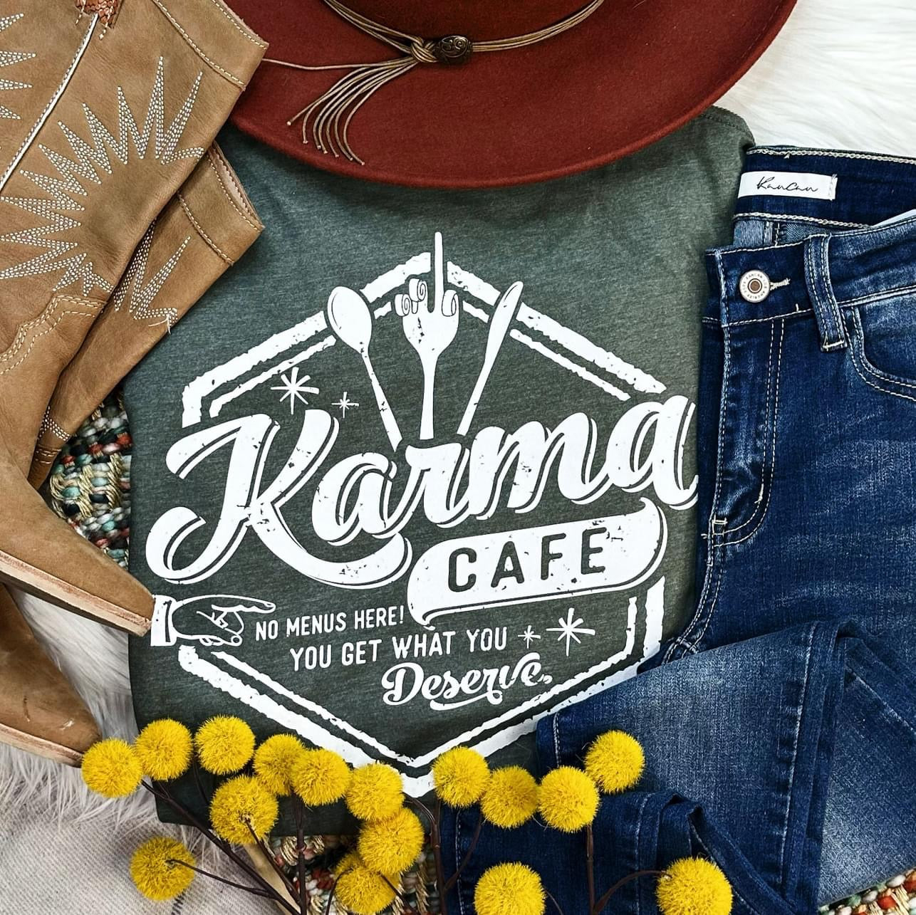 Karma Cafe Tee