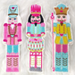 Pastel Nutcracker Chenille White Glitter Tee/Sweatshirt