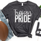 School (Rebel/Devil/Trojan/Jacket) Pride Plain Tee