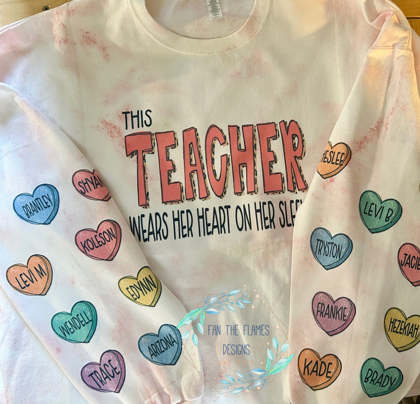 This teacher wears her ♥️ on her sleeve