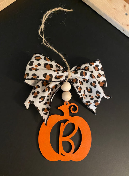 Pumpkin Car Charm/Bogg Bag Charm