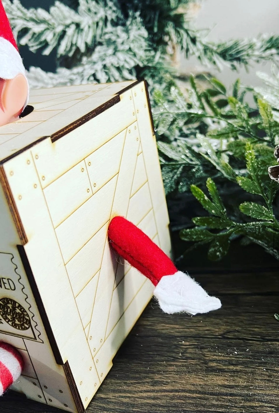 Personalized Elf Arrival Crate