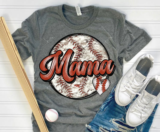 Softball/Baseball Mama Tee