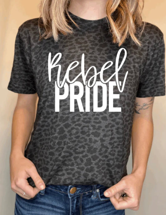 School (Rebel/Devil/Trojan/Tiger/Jacket) Pride Tee