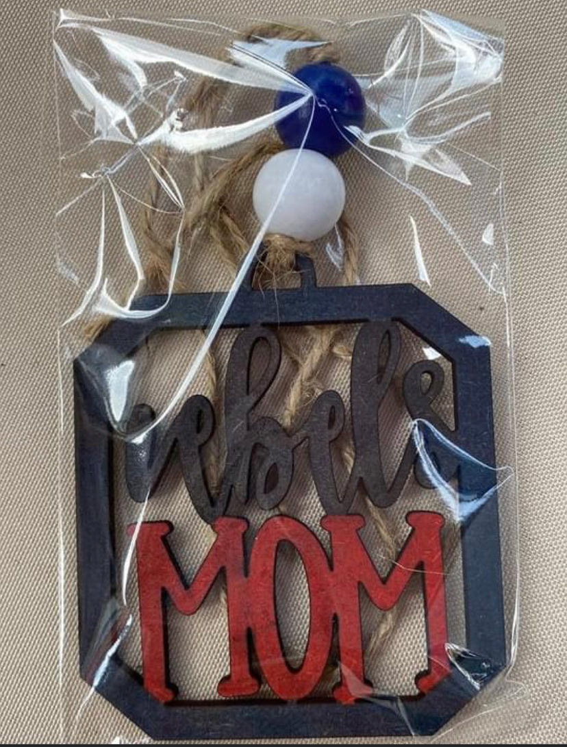 Rebels Mom Car Charm