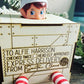 Personalized Elf Arrival Crate
