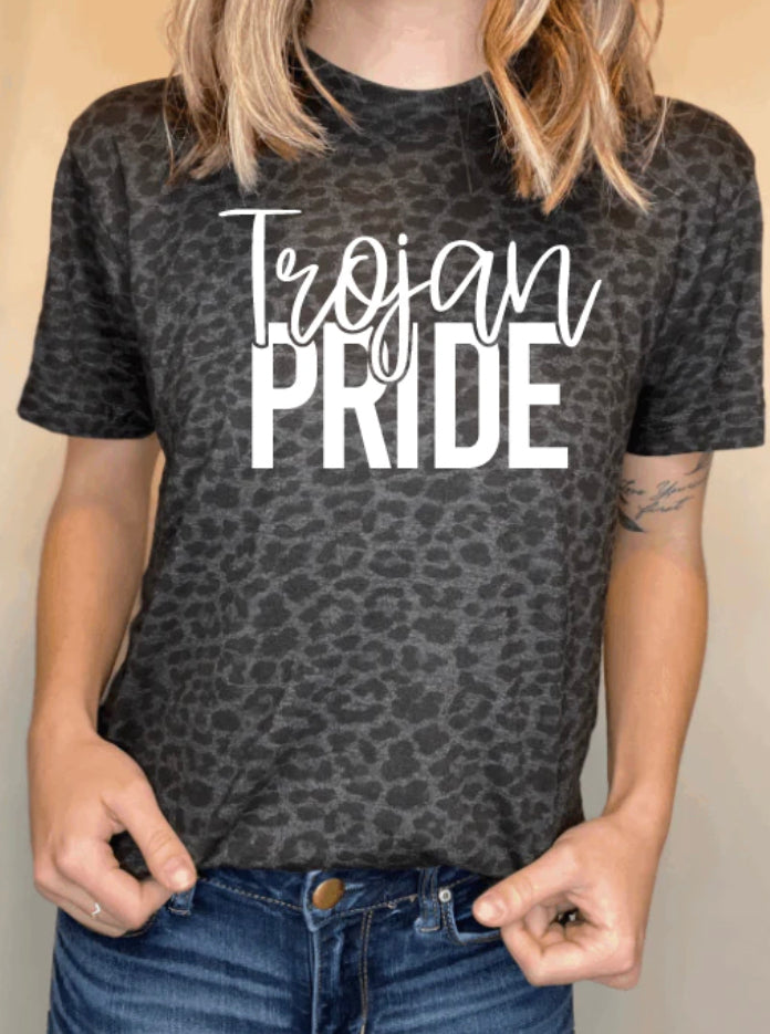 School (Rebel/Devil/Trojan/Tiger/Jacket) Pride Tee