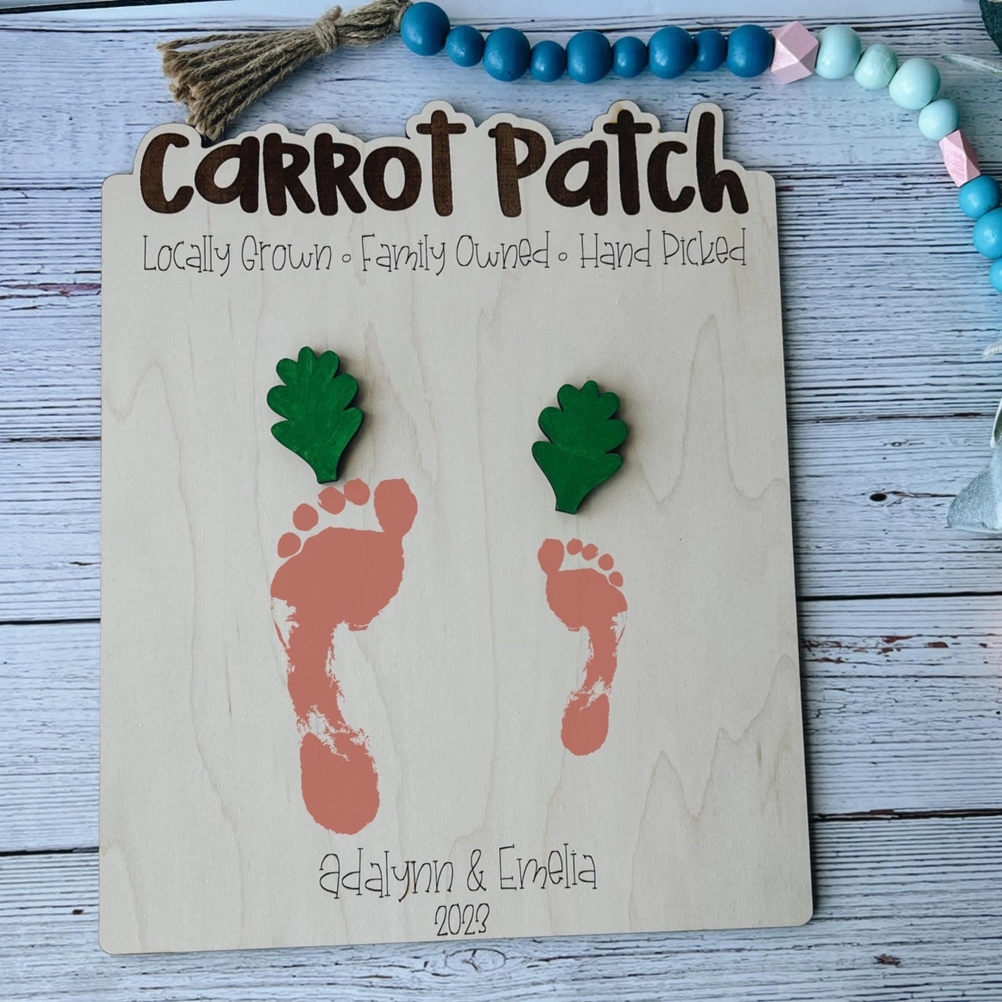 Easter Handprint/Footprint Keepsake